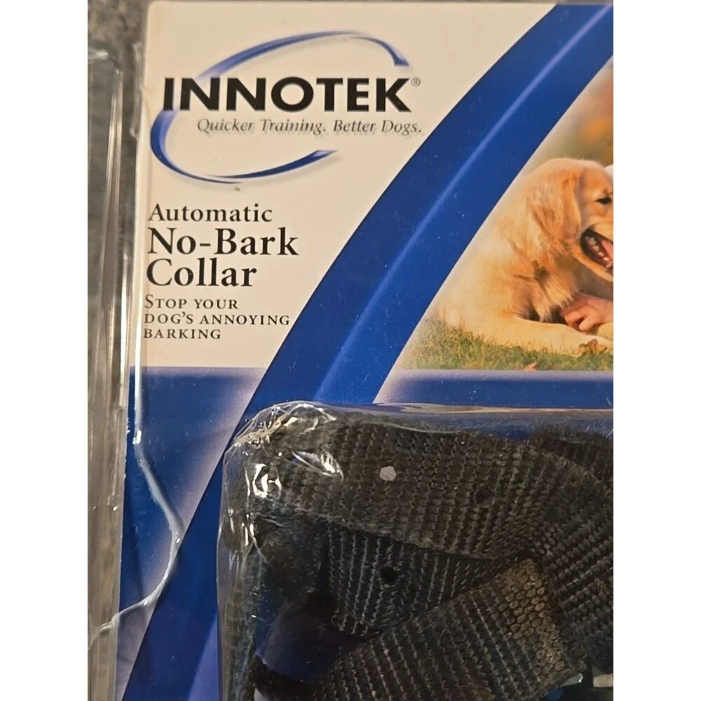 INNOTEK Automatic No-Bark Adjustable Dog Collar BC-50B - Open Box Complete